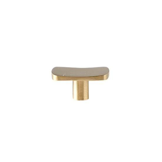 Harriet Brass Cabinetry Knob - Little Swagger - Entry - Point - Harriet - SB - Little Swagger