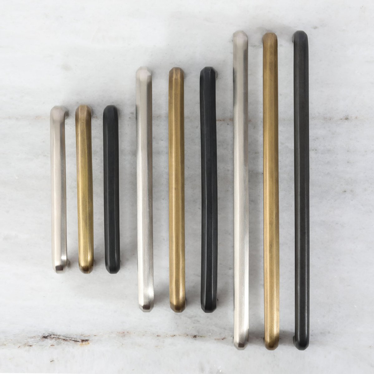Henley Appliance Pull - Acid Washed Brass by Hepburn - Entry - Point - H384AWB - Hepburn Hardware