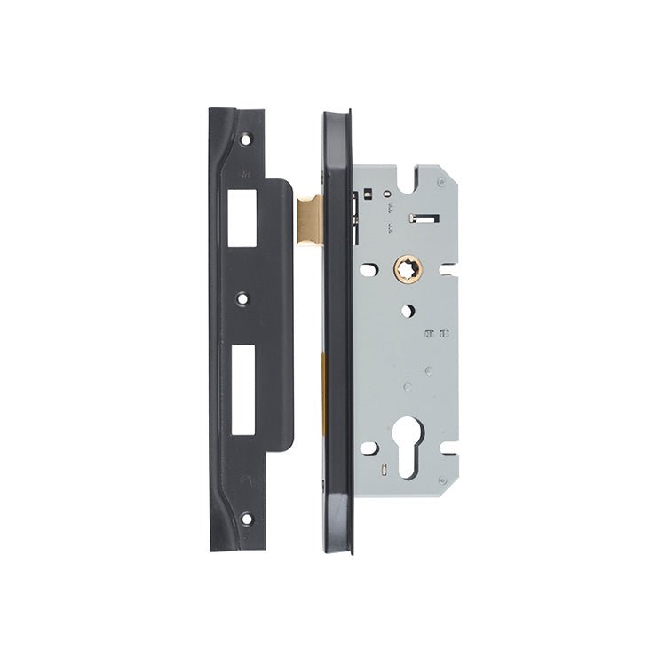IVER 85mm Euro Rebated Mortice Lock – 45mm and 60mm Backset - Entry - Point - 6068 - Iver