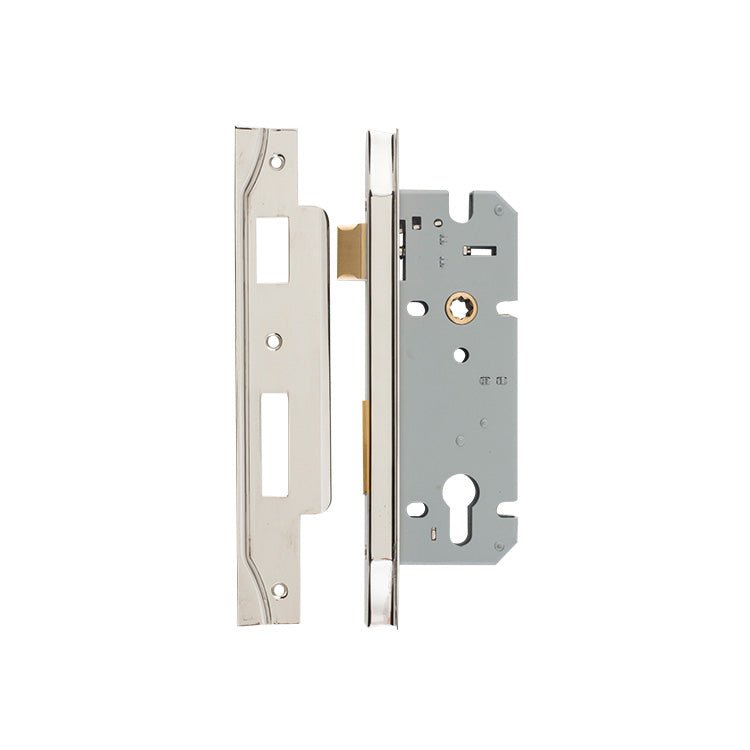 IVER 85mm Euro Rebated Mortice Lock – 45mm and 60mm Backset - Entry - Point - 6092 - Iver