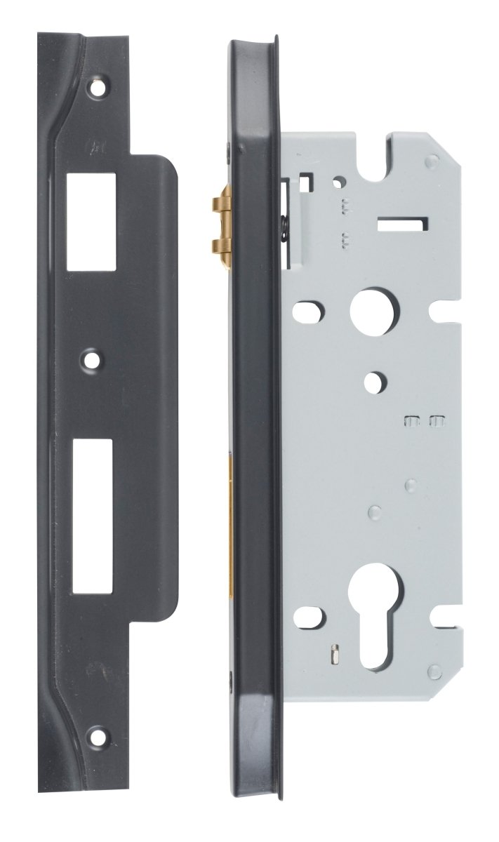 IVER 85mm Euro Rebated Roller Mortice Lock – 45mm & 60mm Backset - Entry - Point - 6072 - Iver