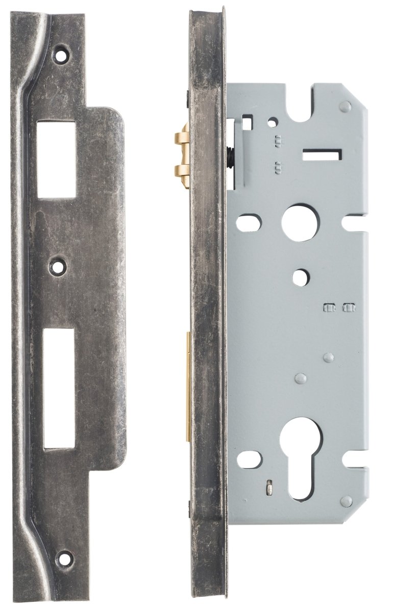 IVER 85mm Euro Rebated Roller Mortice Lock – 45mm & 60mm Backset - Entry - Point - 6088 - Iver