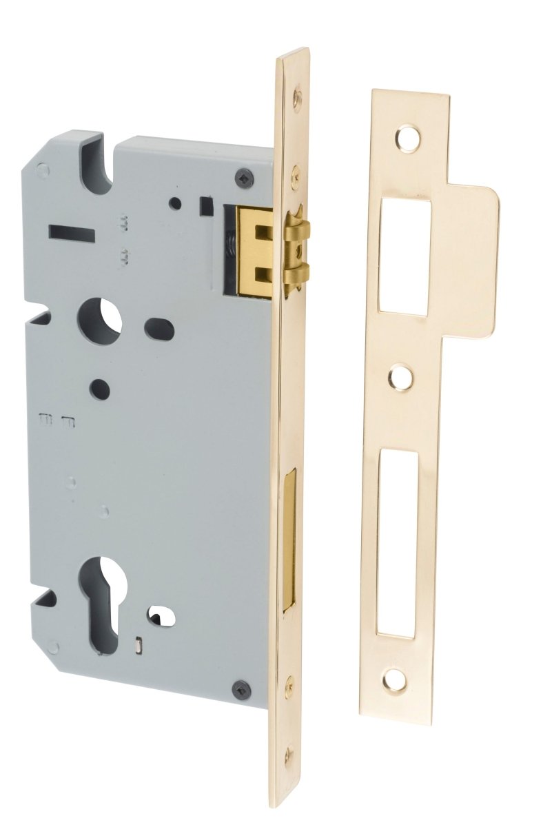 IVER 85mm Euro Roller Mortice Lock – 45mm and 60mm Backset - Entry - Point - 6031 - Iver