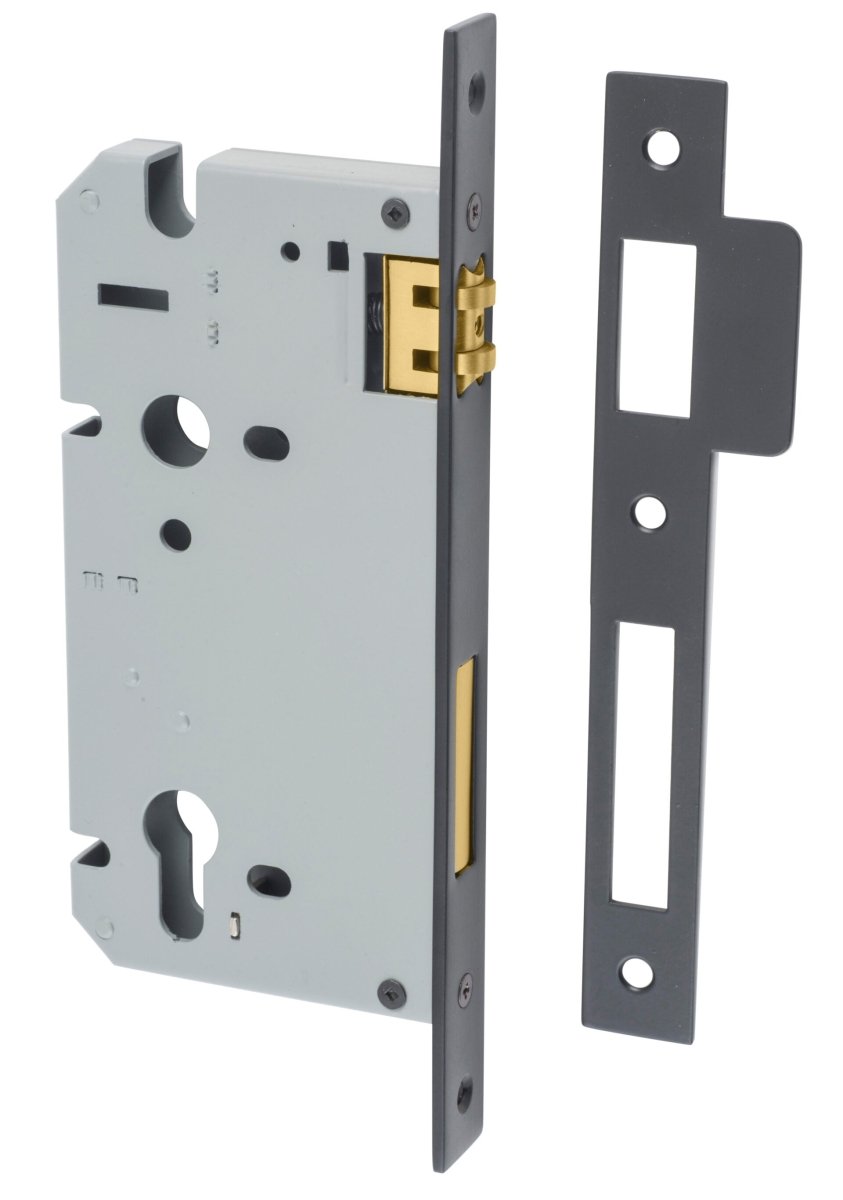 IVER 85mm Euro Roller Mortice Lock – 45mm and 60mm Backset - Entry - Point - 6071 - Iver
