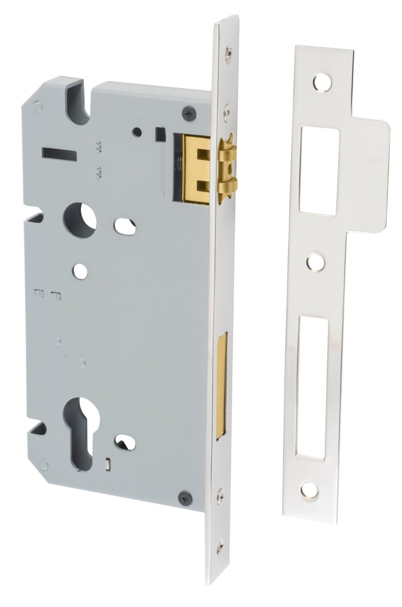 IVER 85mm Euro Roller Mortice Lock – 45mm and 60mm Backset - Entry - Point - 6094 - Iver