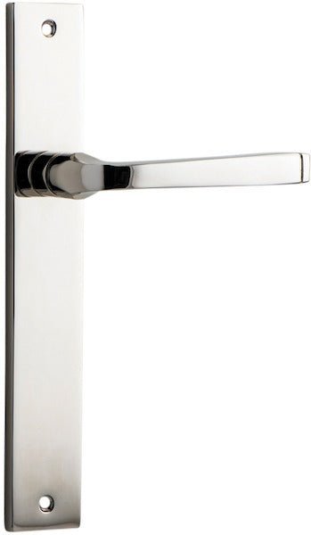 IVER Annecy Solid Brass Rectangular Door Handle – Multiple Finishes Available - Entry - Point - 10708 - Iver
