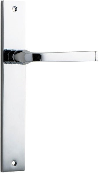 IVER Annecy Solid Brass Rectangular Door Handle – Multiple Finishes Available - Entry - Point - 11708 - Iver
