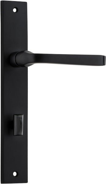 IVER Annecy Solid Brass Rectangular Door Handle – Multiple Finishes Available - Entry - Point - 12708P85 - Iver