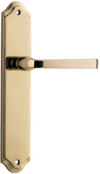 IVER Annecy Solid Brass Shouldered Door Handle – Multiple Finishes Available - Entry - Point - 10220 - Iver