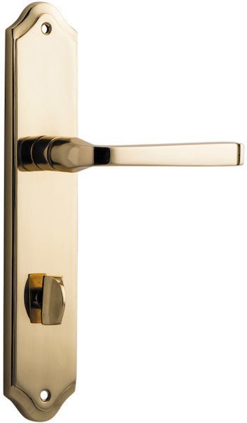 IVER Annecy Solid Brass Shouldered Door Handle – Multiple Finishes Available - Entry - Point - 10220P85 - Iver