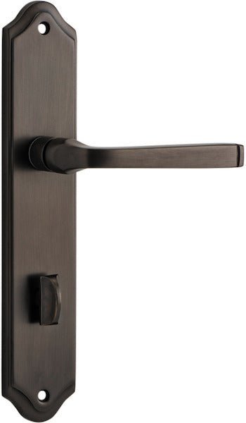 IVER Annecy Solid Brass Shouldered Door Handle – Multiple Finishes Available - Entry - Point - 10720P85 - Iver