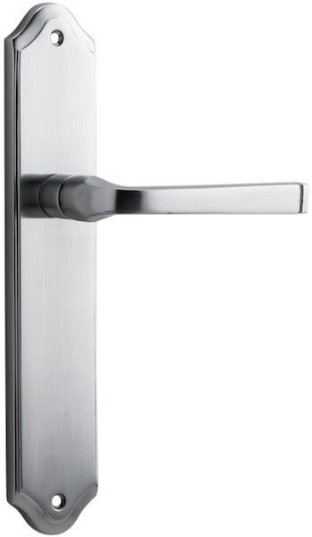 IVER Annecy Solid Brass Shouldered Door Handle – Multiple Finishes Available - Entry - Point - 12220 - Iver
