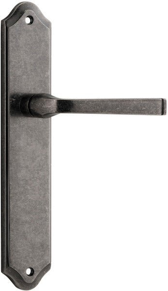 IVER Annecy Solid Brass Shouldered Door Handle – Multiple Finishes Available - Entry - Point - 13720 - Iver