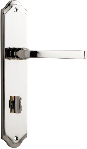 IVER Annecy Solid Brass Shouldered Door Handle – Multiple Finishes Available - Entry - Point - 14220P85 - Iver