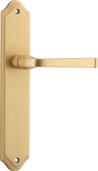 IVER Annecy Solid Brass Shouldered Door Handle – Multiple Finishes Available - Entry - Point - 15220 - Iver