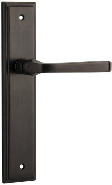 IVER Annecy Solid Brass Stepped Door Handle – Multiple Finishes Available - Entry - Point - 10744 - Iver