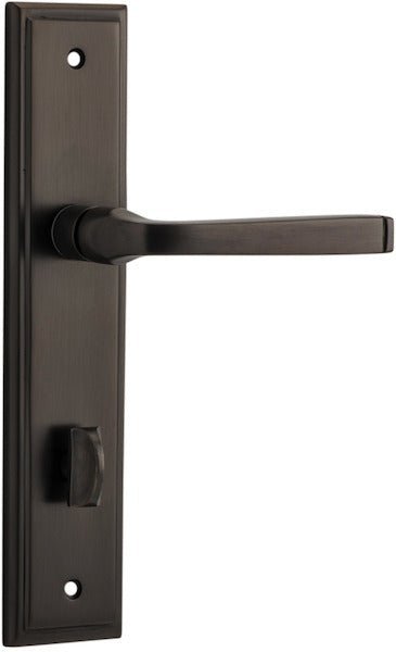 IVER Annecy Solid Brass Stepped Door Handle – Multiple Finishes Available - Entry - Point - 10744P85 - Iver