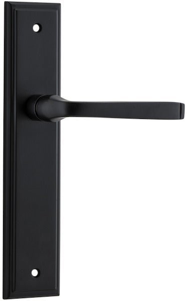 IVER Annecy Solid Brass Stepped Door Handle – Multiple Finishes Available - Entry - Point - 12744 - Iver