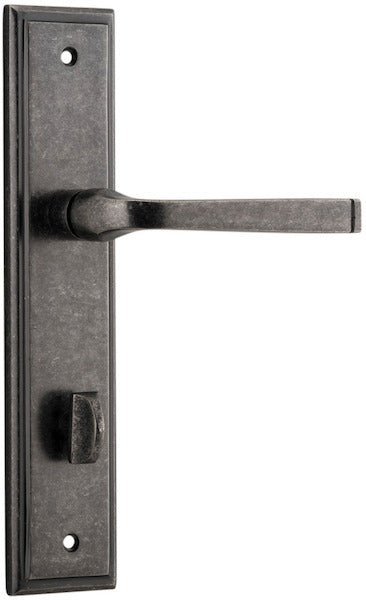 IVER Annecy Solid Brass Stepped Door Handle – Multiple Finishes Available - Entry - Point - 13744P85 - Iver