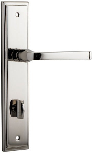 IVER Annecy Solid Brass Stepped Door Handle – Multiple Finishes Available - Entry - Point - 14244P85 - Iver