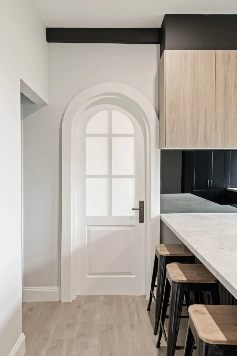 IVER Annecy Solid Brass Stepped Door Handle – Multiple Finishes Available - Entry - Point - 15244 - Iver