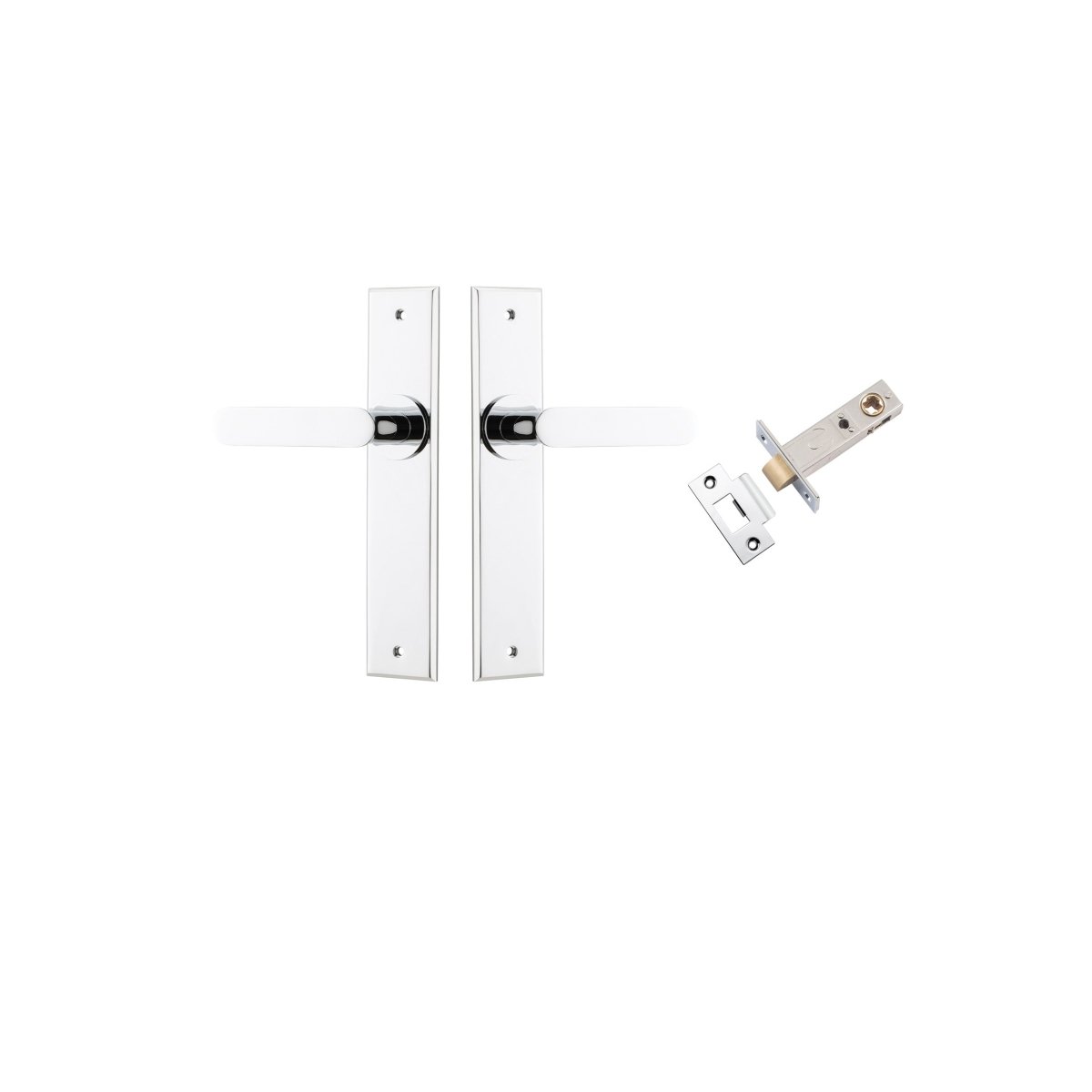IVER Bronte Lever on Chamfered Backplate – Multiple Finishes Available - Entry - Point - 11784KPASS60 - Iver