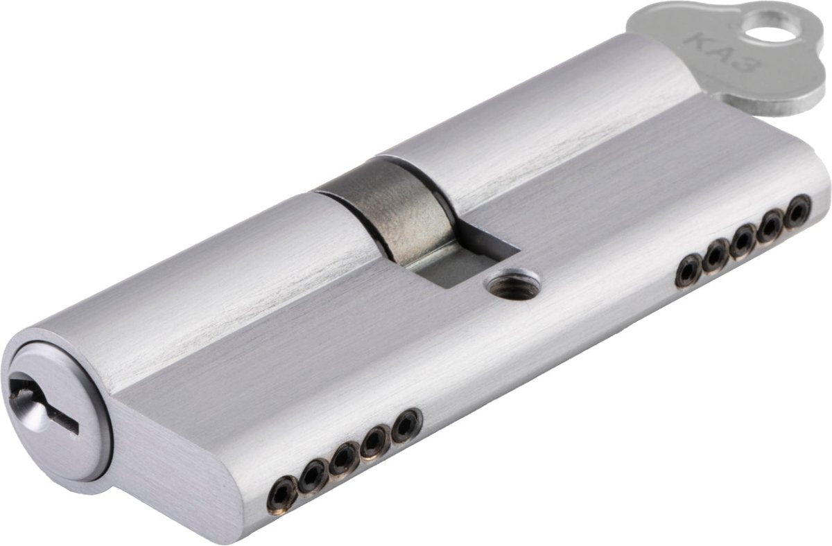 IVER Euro Double Cylinder 80mm - Multiple Finishes Available - Entry - Point - 21656 - Iver