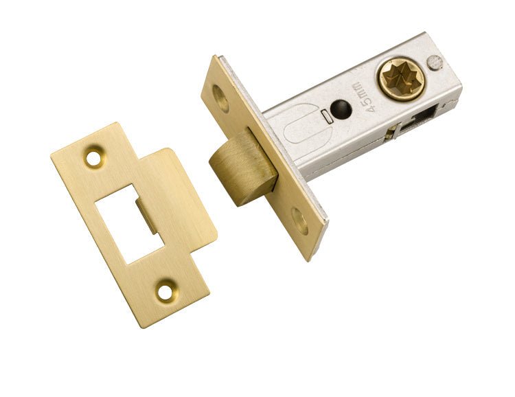 IVER Hard Sprung Split Cam Tube Latch - Multiple Finishes Available - Entry - Point - 17175 - Iver
