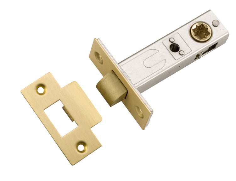 IVER Hard Sprung Split Cam Tube Latch - Multiple Finishes Available - Entry - Point - 17177 - Iver