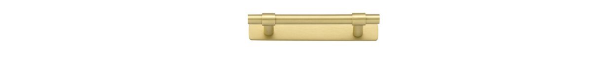 IVER Helsinki Cabinet Pull with Backplate – Multiple Finishes Available - Entry - Point - 17151B - Iver