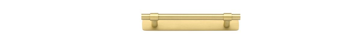 IVER Helsinki Cabinet Pull with Backplate – Multiple Finishes Available - Entry - Point - 17152B - Iver