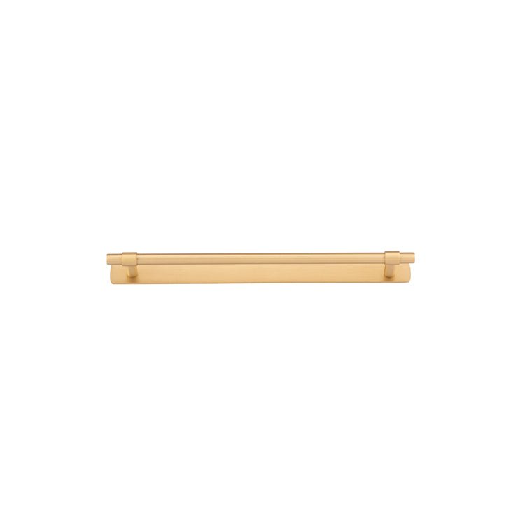 IVER Helsinki Cabinet Pull with Backplate – Multiple Finishes Available - Entry - Point - 21026B - Iver