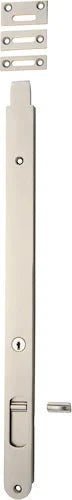 IVER Locking Flush Bolt - Multiple Finishes Available - Entry - Point - 20339 - Iver