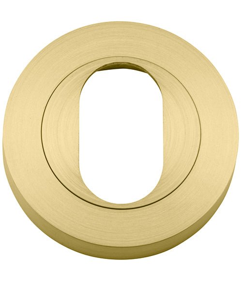 IVER Oval Escutcheon Plates (Pair) - Multiple Finishes Available - Entry - Point - 17120 - Iver