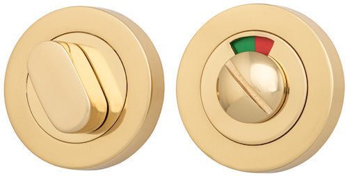 IVER Round Privacy Turn with Indicator - Multiple Finishes Available - Entry - Point - 20070 - Iver