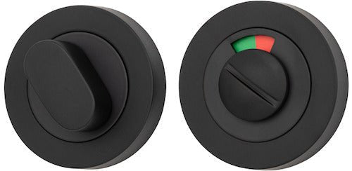 IVER Round Privacy Turn with Indicator - Multiple Finishes Available - Entry - Point - 20073 - Iver