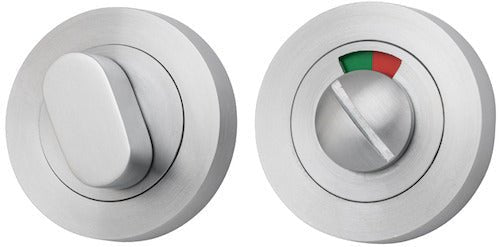 IVER Round Privacy Turn with Indicator - Multiple Finishes Available - Entry - Point - 20075 - Iver