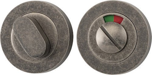 IVER Round Privacy Turn with Indicator - Multiple Finishes Available - Entry - Point - 20077 - Iver