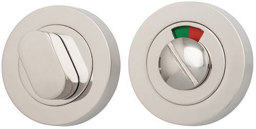 IVER Round Privacy Turn with Indicator - Multiple Finishes Available - Entry - Point - 20078 - Iver