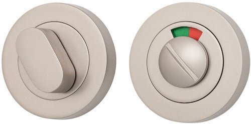 IVER Round Privacy Turn with Indicator - Multiple Finishes Available - Entry - Point - 20079 - Iver