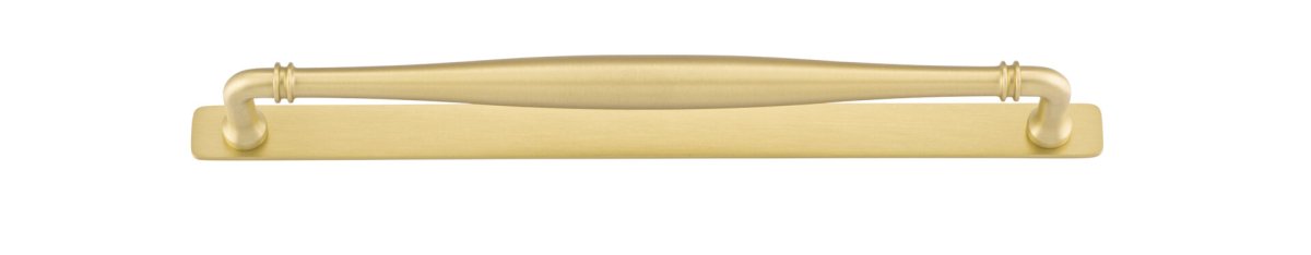 IVER Sarlat Cabinet Pull with Backplate – Multiple Finishes Available - Entry - Point - 17107B - Iver