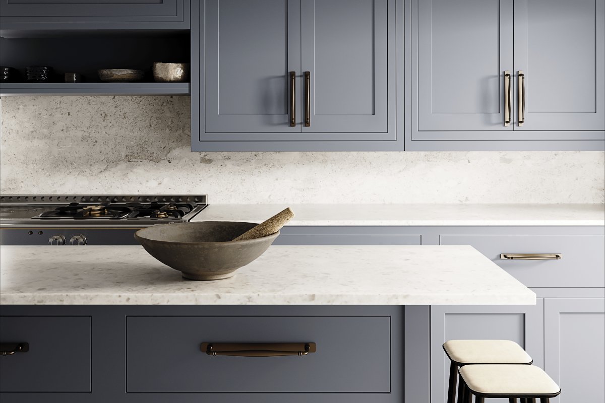 IVER Sarlat Cabinet Pull with Backplate – Multiple Finishes Available - Entry - Point - 21086B - Iver