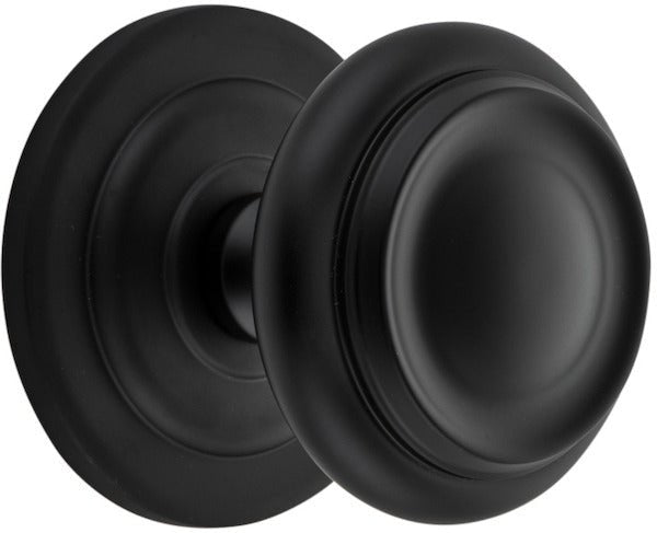 IVER Sarlat Solid Brass Centre Door Knob – Multiple Finishes Available - Entry - Point - 9403 - Iver