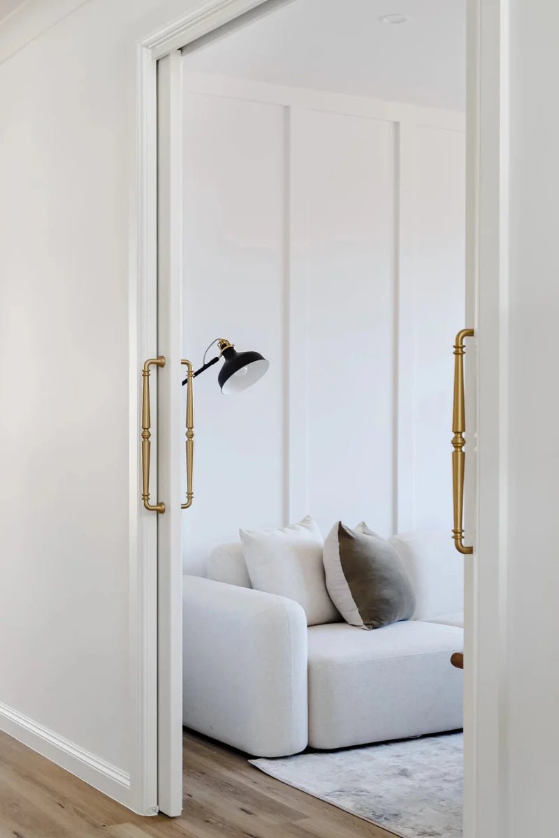 IVER Sarlat Solid Brass Pull Handles – Multiple Finishes Available - Entry - Point - 20050 - Iver