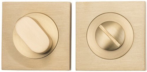IVER Square Privacy Turn - Multiple Finishes Available - Entry - Point - 20040 - Iver