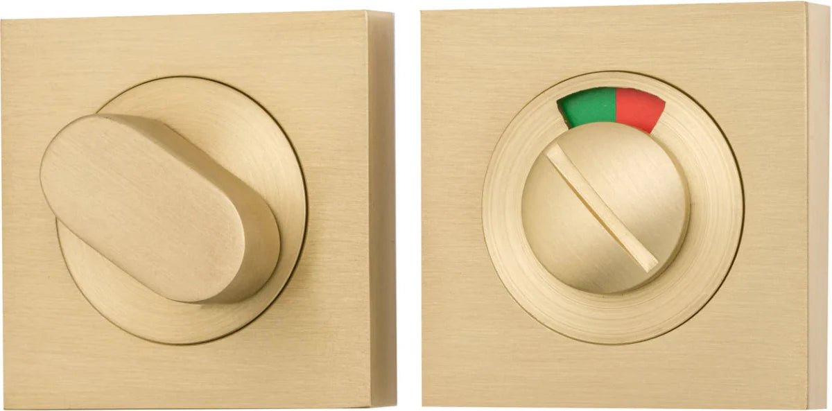 IVER Square Privacy Turn with Indicator - Multiple Finishes Available - Entry - Point - 17124 - Iver