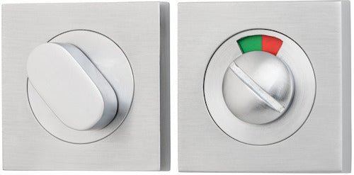 IVER Square Privacy Turn with Indicator - Multiple Finishes Available - Entry - Point - 20115 - Iver