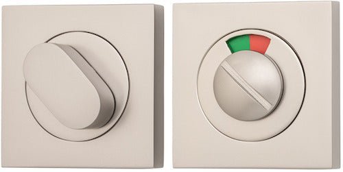 IVER Square Privacy Turn with Indicator - Multiple Finishes Available - Entry - Point - 20119 - Iver