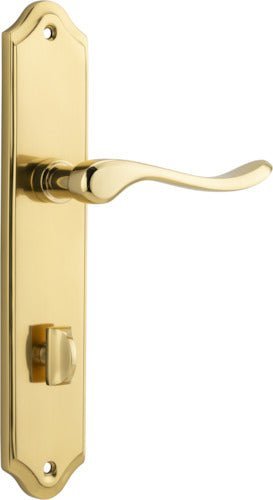 IVER Stirling Solid Brass Shouldered Door Handle – Multiple Finishes Available - Entry - Point - 10422P85 - Iver
