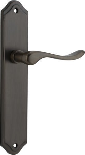 IVER Stirling Solid Brass Shouldered Door Handle – Multiple Finishes Available - Entry - Point - 10922 - Iver